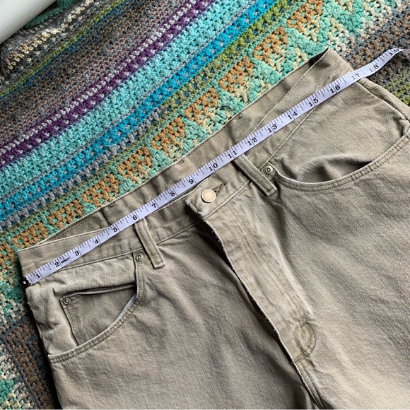 Ladies Wrangler Jeans Khaki Colour - Picture 11 of 12